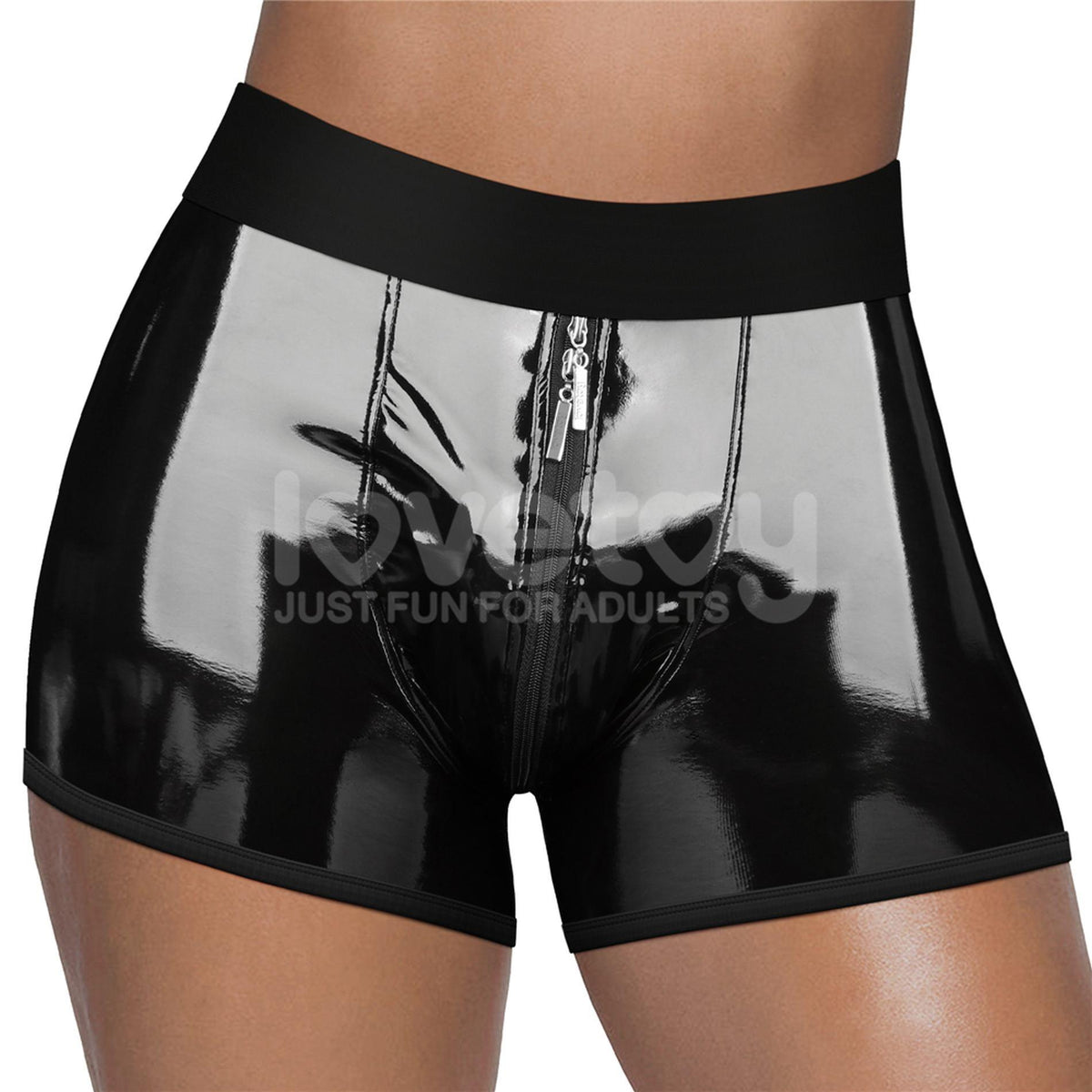3-Szorty do strap on Chic Lovetoy czarne talia 81 89 cm-3
