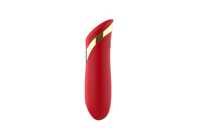 6-Wibrator szminkowy silikonowy czerwony B Series Cute USB 10 cm-6