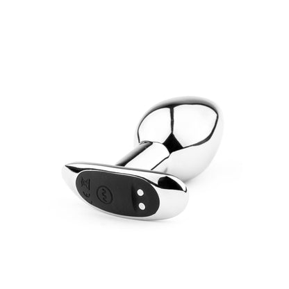 6-Korek analny metalowy wibrujący z pilotem USB B Series HeavyFun-6
