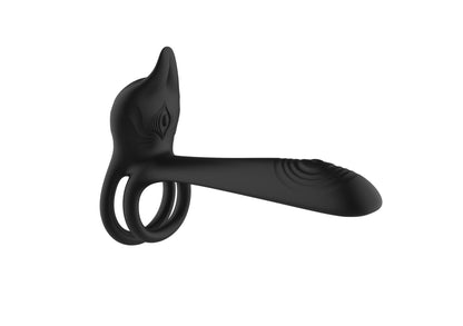 1-Stymulator - Double vibrating ring - USB 10 Functions / Remote Control-1