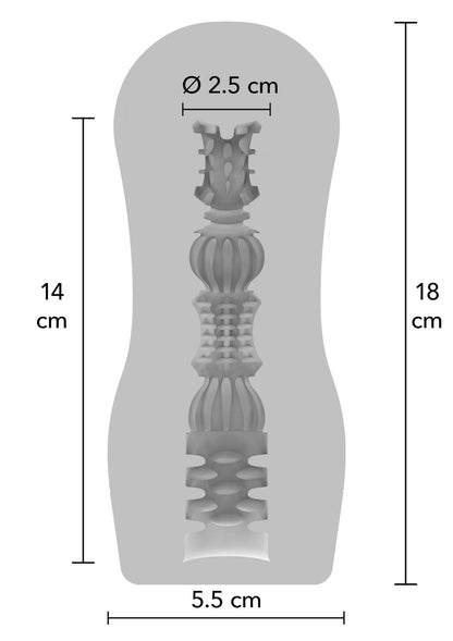 1-Masturbator próżniowy ToyJoy Hero przezroczysty 18 cm-1