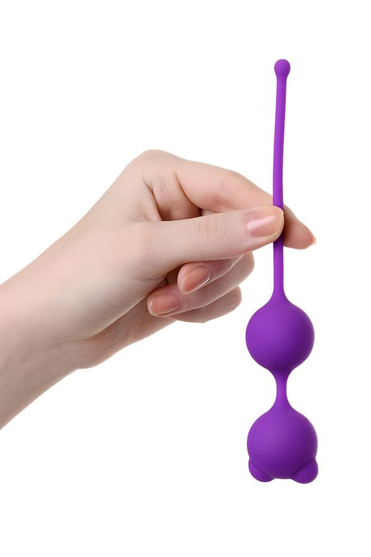 1-Kulki waginalne silikonowe A-Toys Meeko fioletowe-1