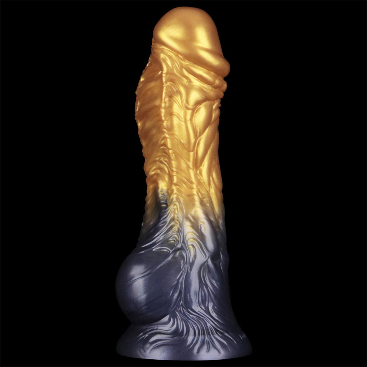 4-8'' Dual Density Silicone Inflatable Dildo-4
