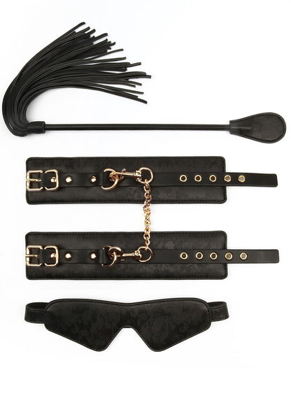 3-Zestaw bondage Taboom Tempt 3 części czarny-3
