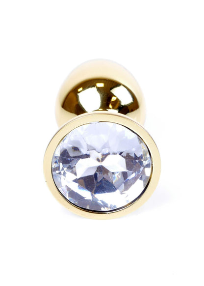 5-Biżuteria analna złota z diamencikiem MyLove Toys 7 cm-5