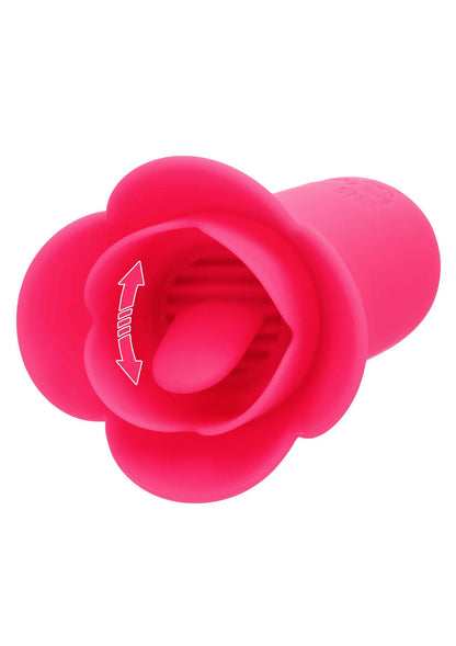 2-Stymulator łechtaczki Calexotics Lily Licker Mini różowy USB 9,5 cm-2