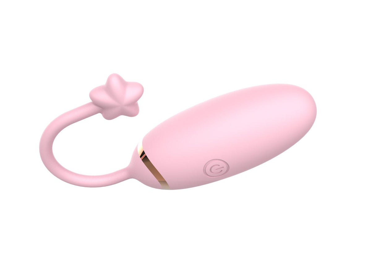 2-Jajko wibrujące z aplikacją B Series Cute silikonowe 8 cm-2