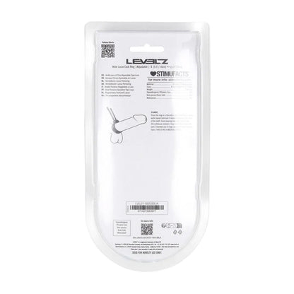 2-Pierścień erekcyjny Levelz regulowany silikonowy lasso czarny 14 cm-2