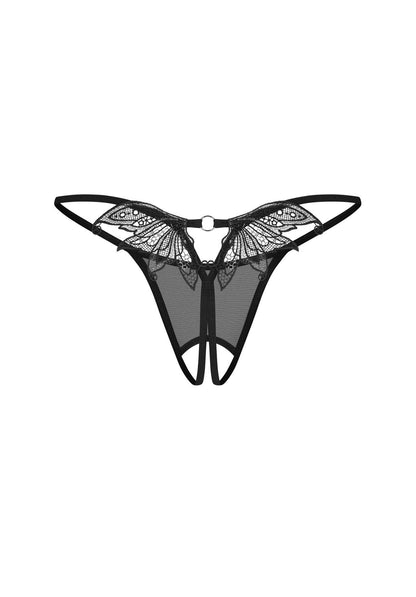 3-Stringi otwarte koronkowe Zaliya Obsessive S/M-3