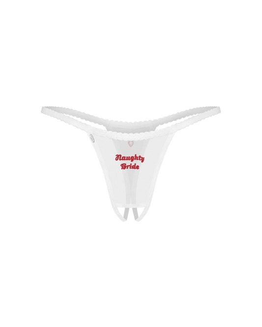 2-Stringi otwarte Weddya Bride Obsessive 2XL/3XL-2