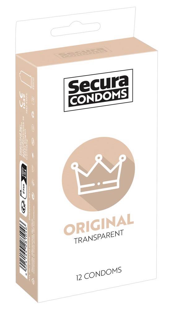 3-Prezerwatywy Secura Original lateksowe 18 cm 12 sztuk-3
