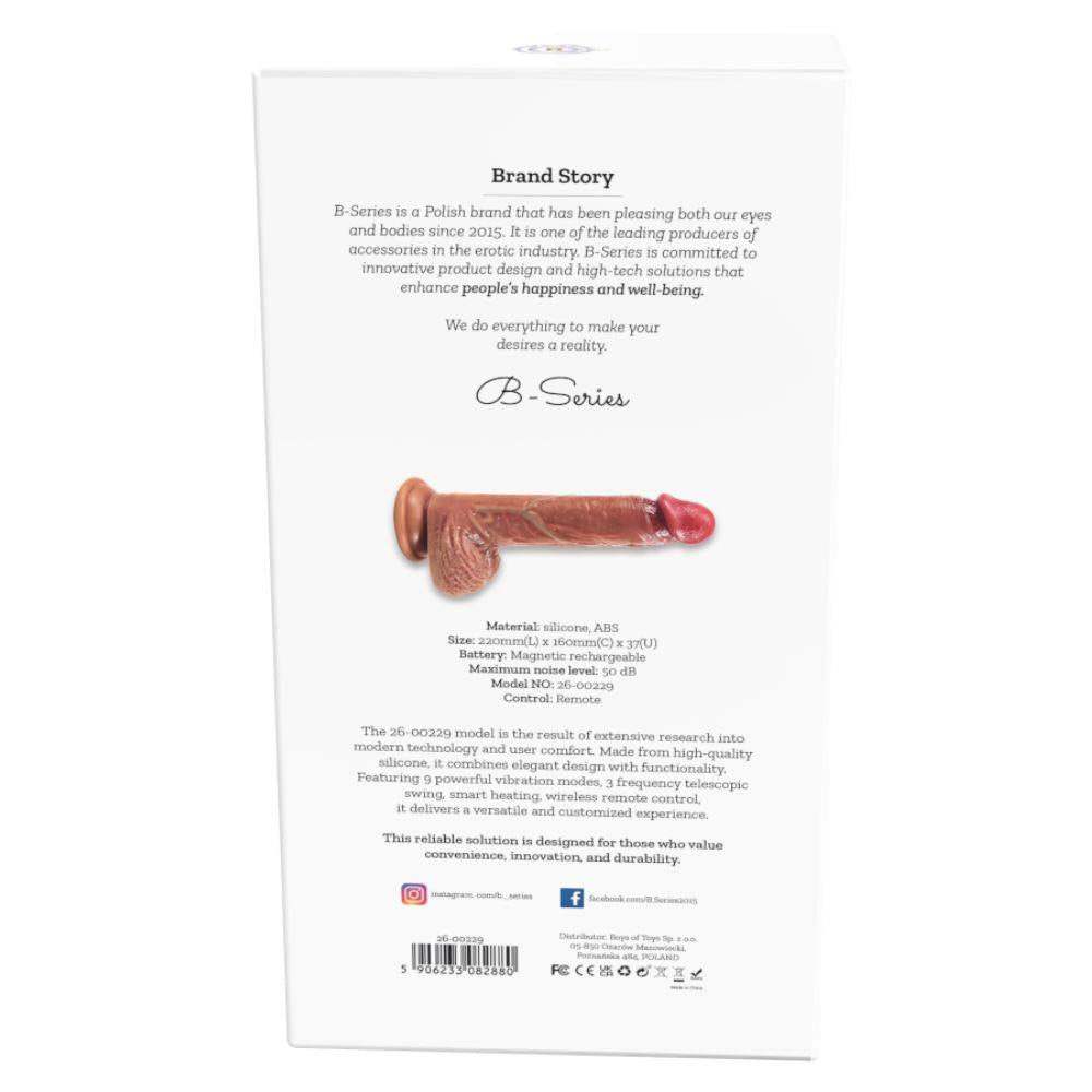 3-Wibrator realistyczny RealFeel Heat silikonowy podgrzewany 16 cm-3