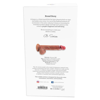 3-Wibrator realistyczny RealFeel Heat silikonowy podgrzewany 16 cm-3