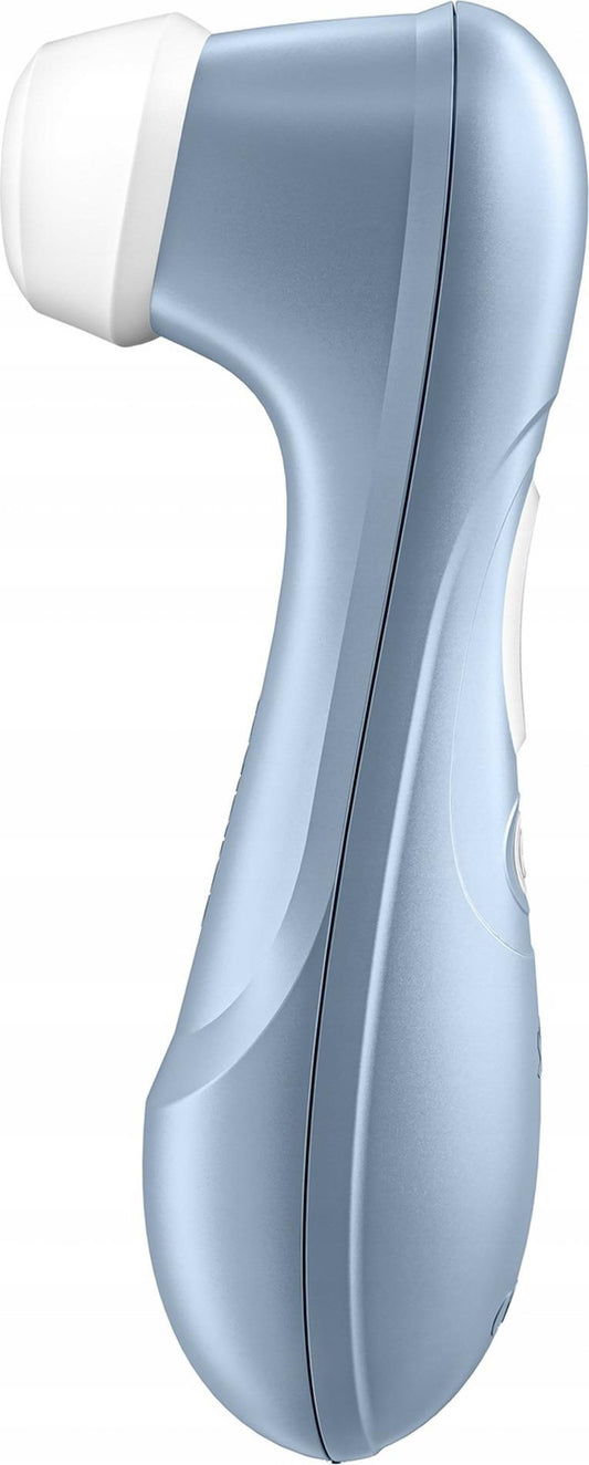 2-Bezdotykowy stymulator łechtaczki Satisfyer Pro 2+ niebieski USB-2