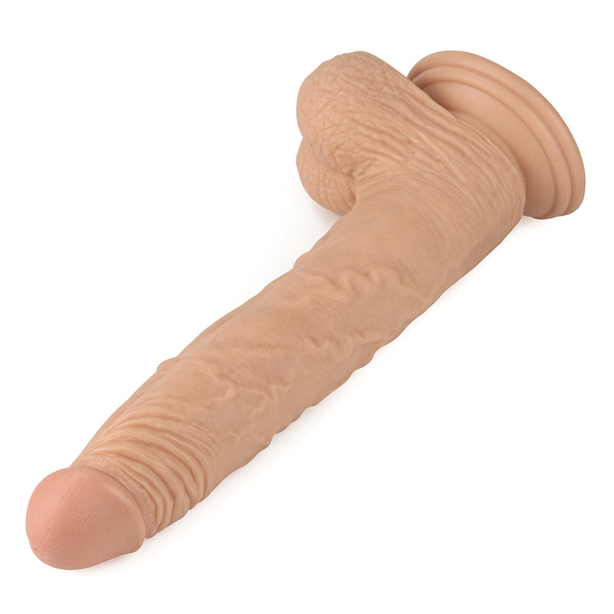 2-9.5'' Real Extreme Dildo Flesh-2