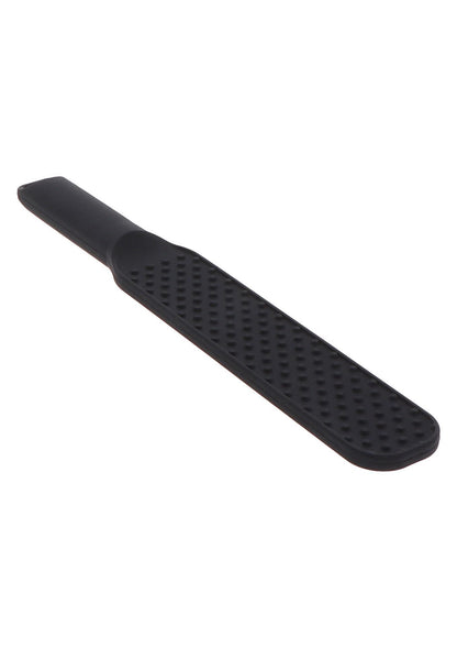 1-Packa BDSM silikonowa Hidden Desire z kolcami czarna 31 cm-1