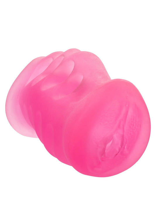 1-Masturbator z uchwytem Grip N Stroke Calexotics różowy 16 cm-1
