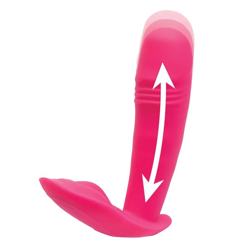 4-Wibrator z ruchami posuwistymi Artemis Fantasy silikonowy USB 12 cm-4