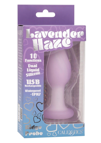 1-Plug analny wibrujący Calexotics Lavender Haze Ridge Probe fioletowy-1