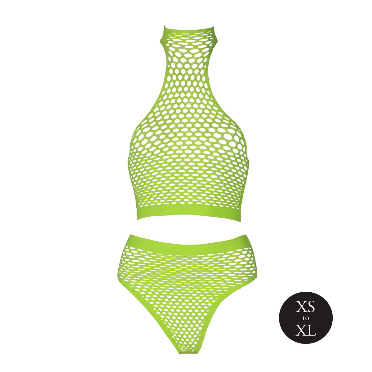 4-Body Ouch! neonowe UV z golfem różowe XS XL-4