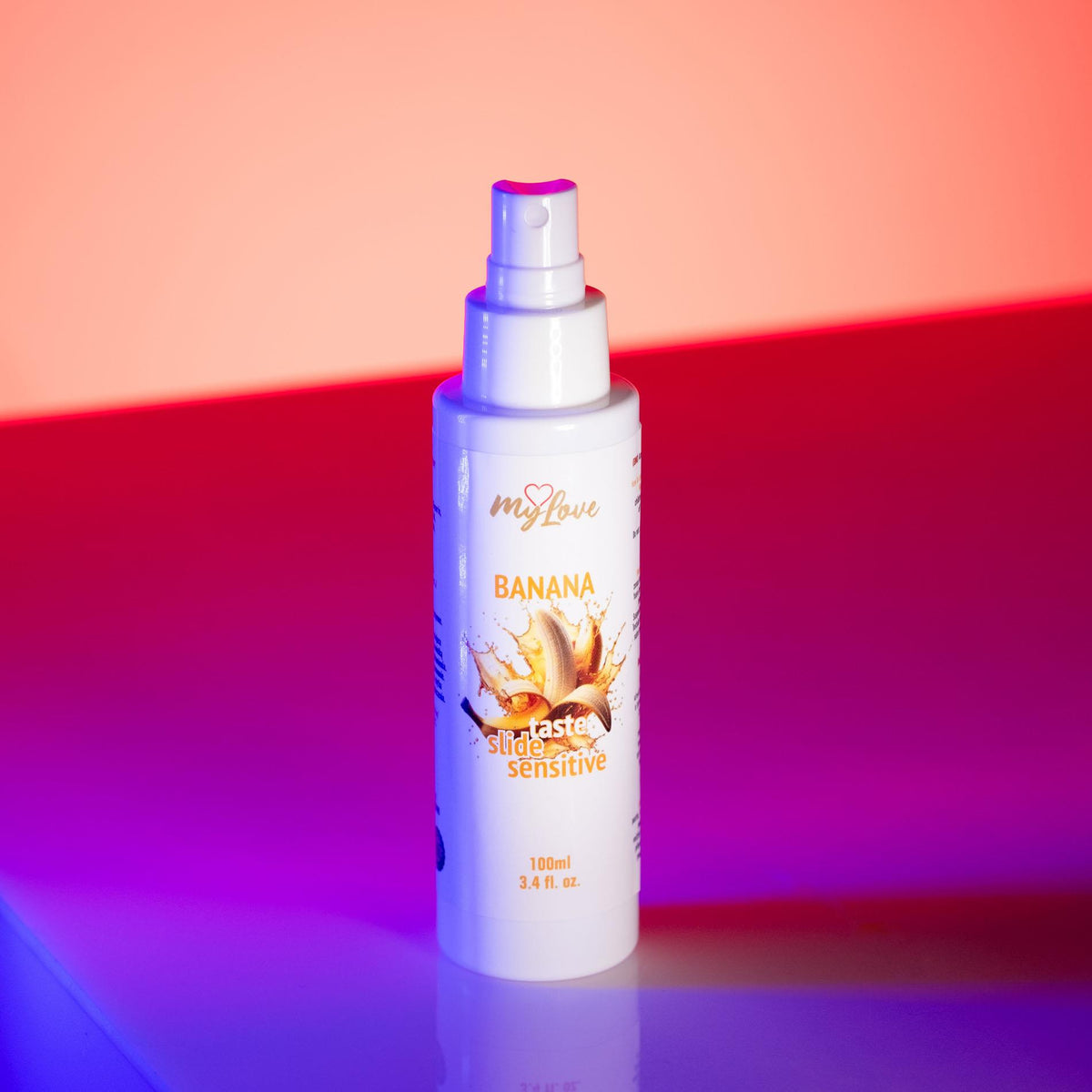 3-Żel intymny smakowy bananowy MyLove Taste Slide Sensitive 100 ml-3