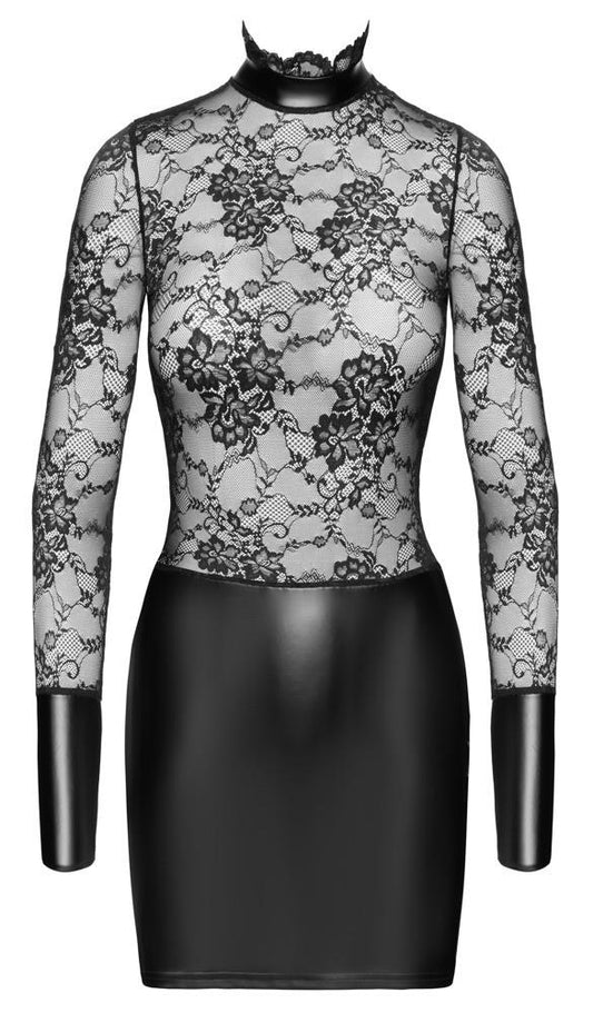 2-Noir Dress collar S-2