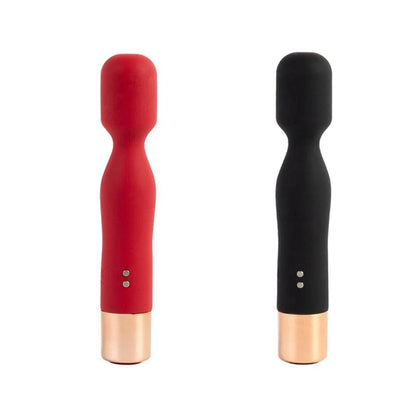 3-Masażer silikonowy USB czerwony 7 funkcji Lyla-3