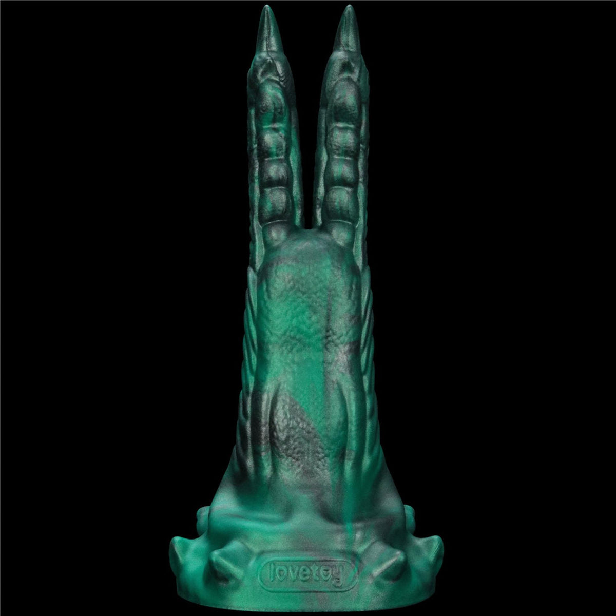 4-Dildo wibrujące podwójne pazury silikonowe Lovetoy 19 cm-4