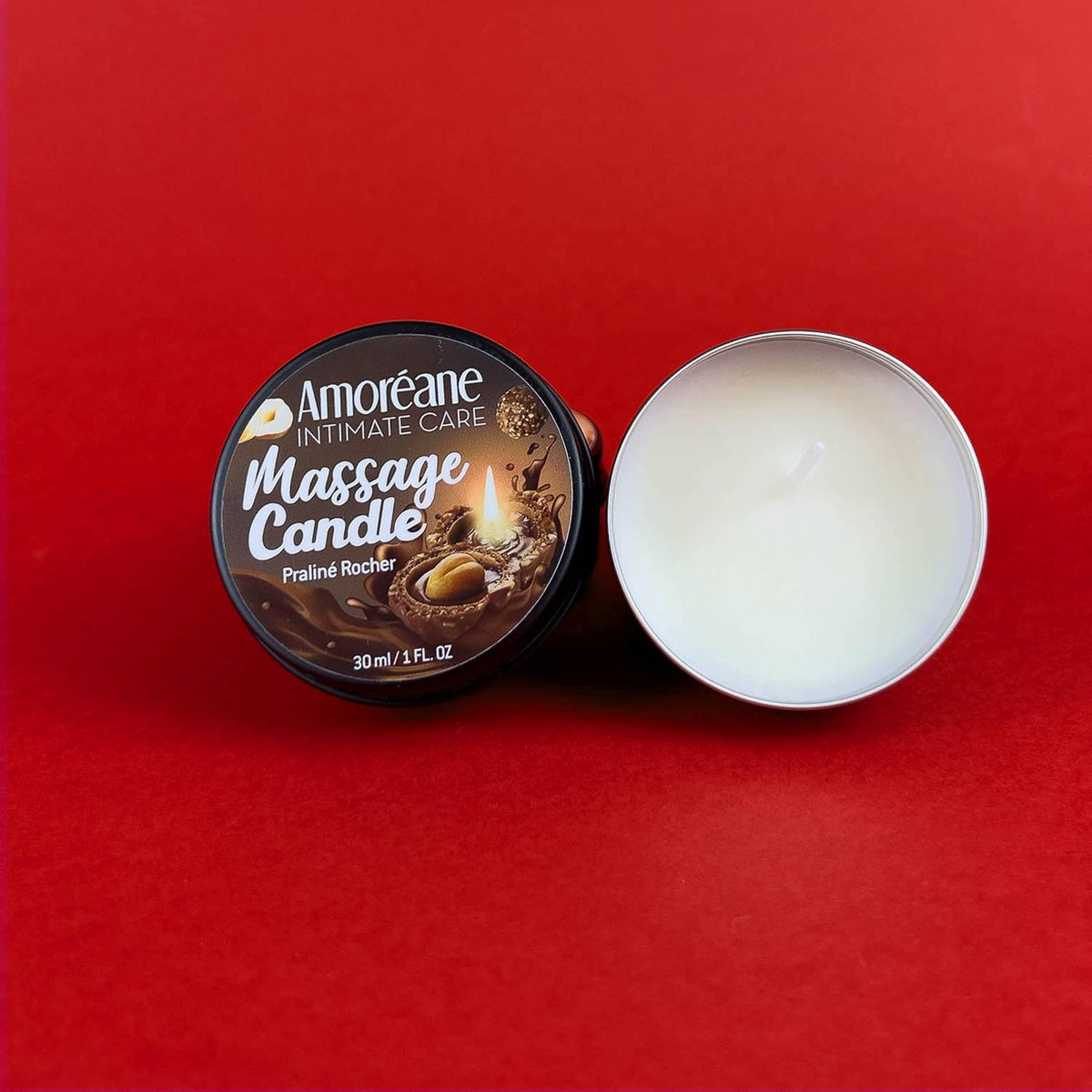 3-Świeca do masażu Praline Rocher Amoreane 30 ml-3