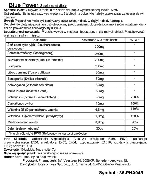 1-Blue Power - Stimulating Capsules-1