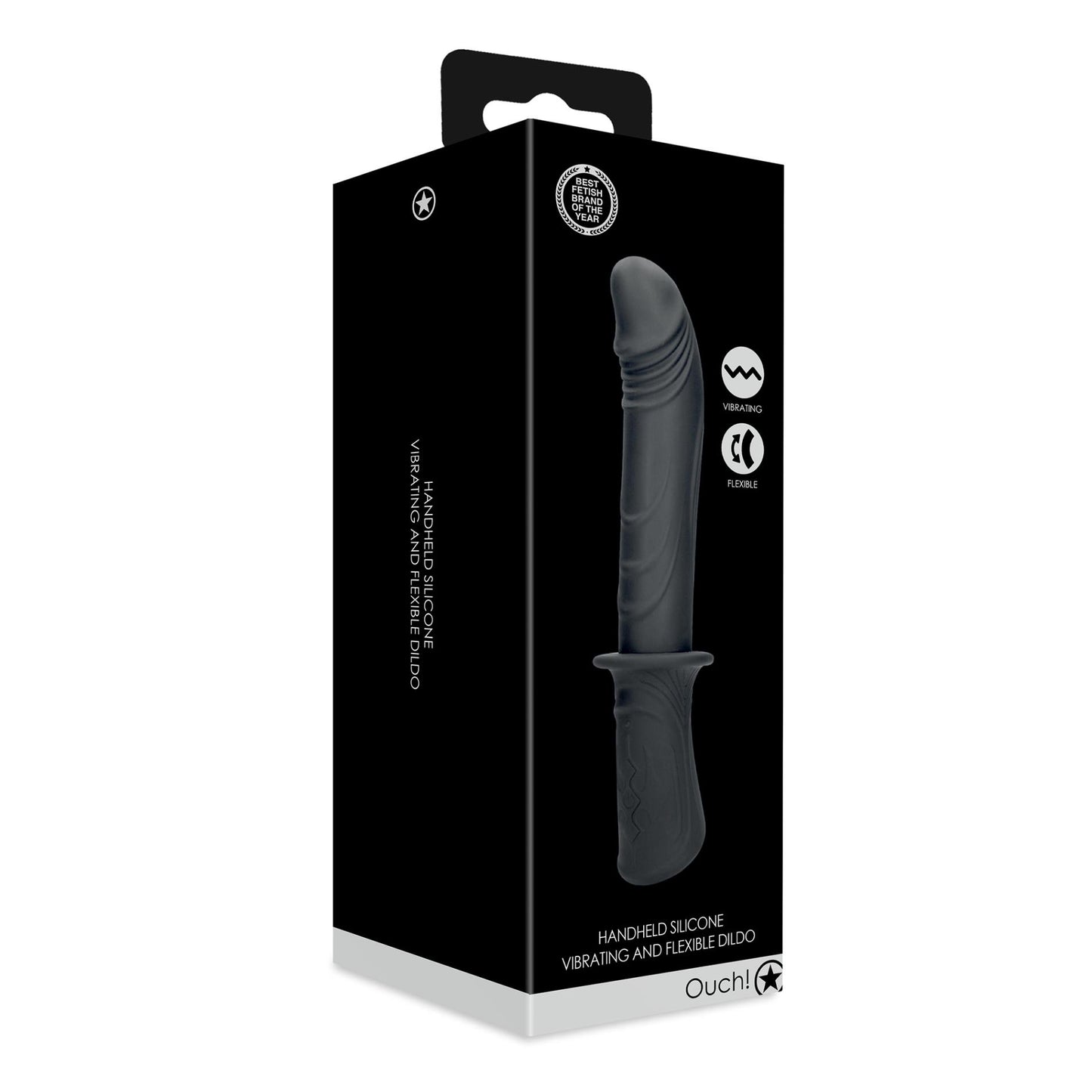 4-Hand Held Vibrating Sex Machine - Black-4