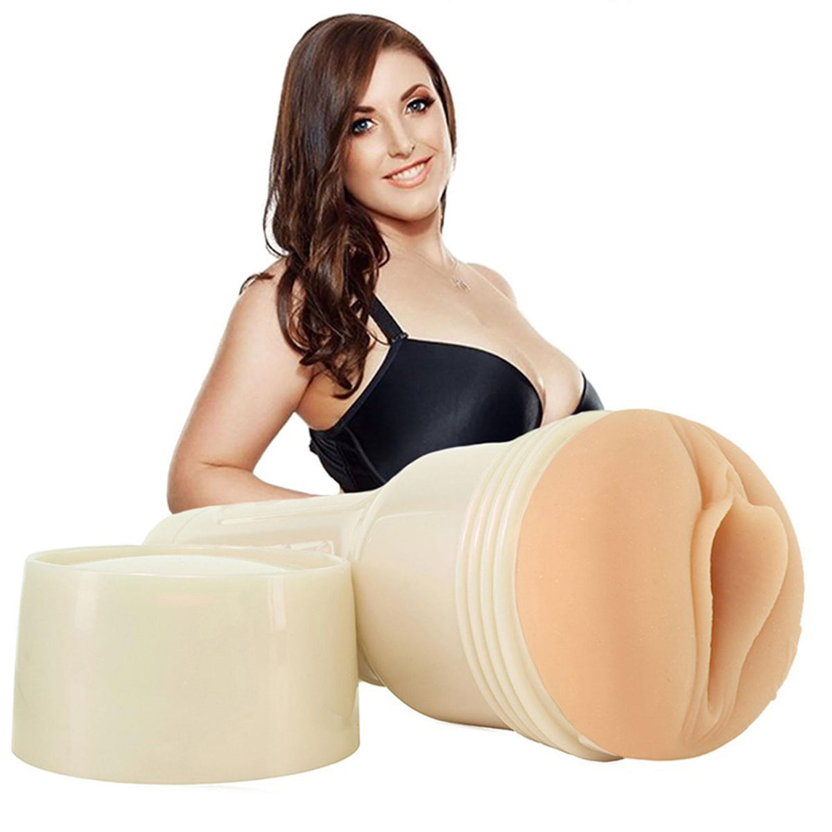 3-Masturbator Fleshlight Girls Angela White Indulge beżowy 25 cm-3