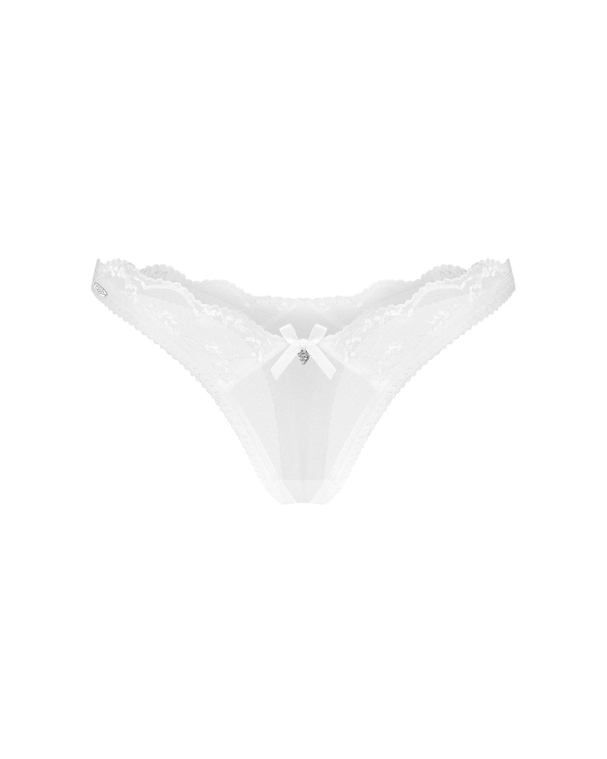 3-Stringi Weddya Obsessive minimalistyczne z koronką 2XL/3XL-3
