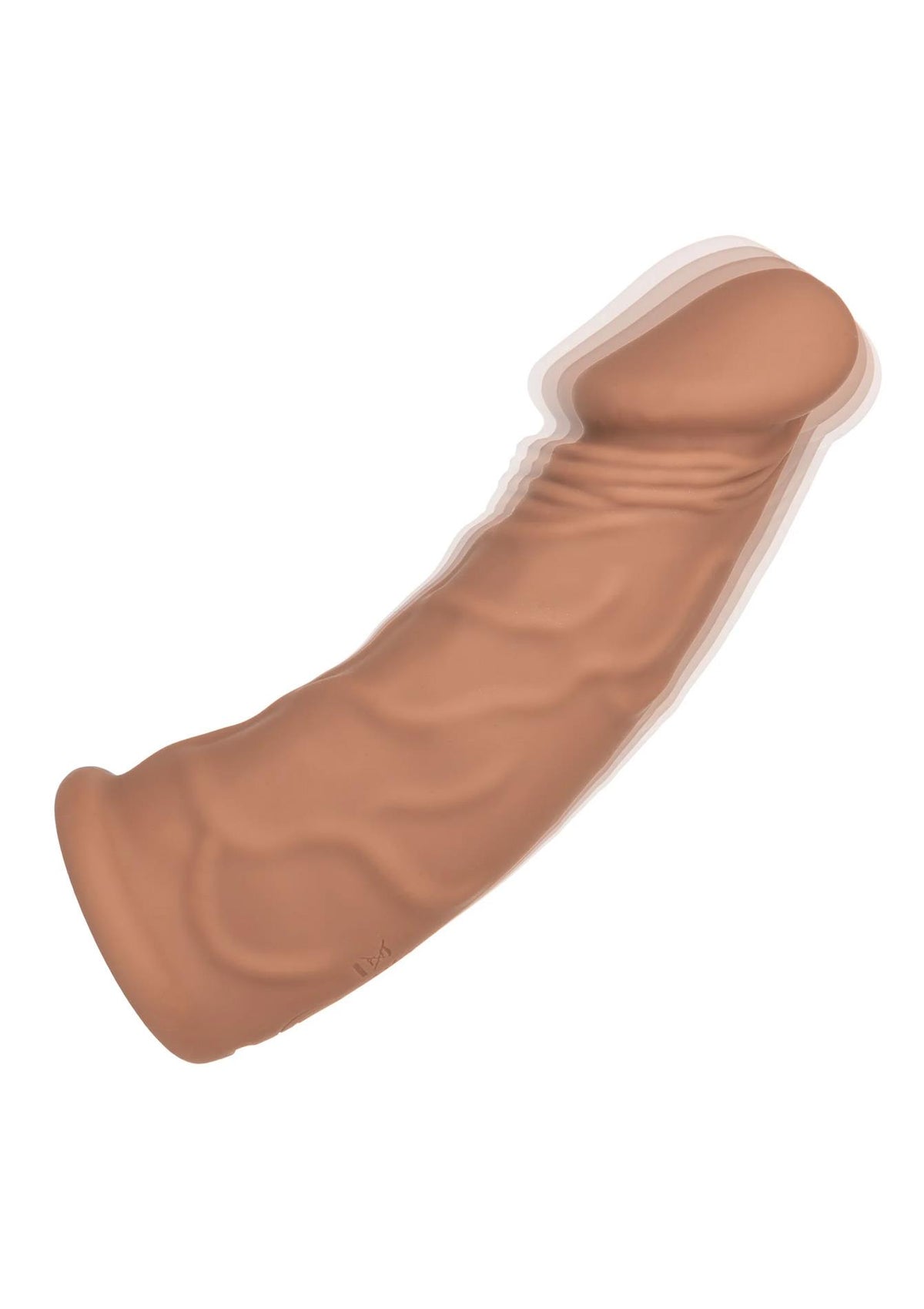 3-Przedłużka wibrująca Calexotics karmelowa USB 18 cm-3