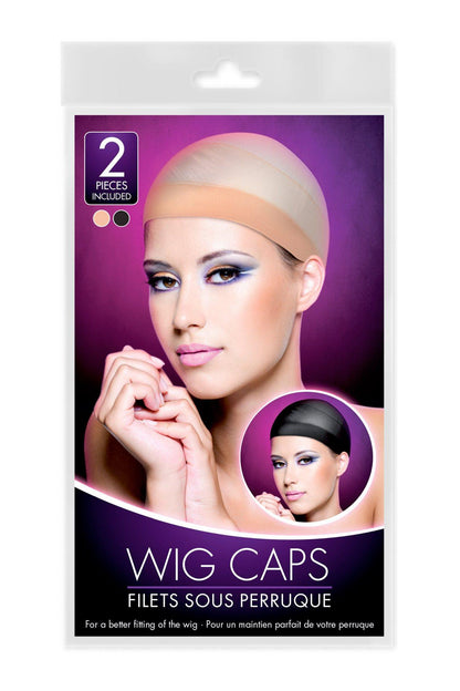 3-Zestaw siatek pod peruki World Wigs czarny i cielisty-3