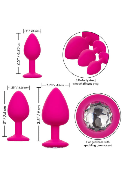 3-Cheeky Gems 3 Pcs Pink-3