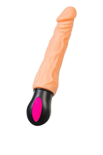 4-Wibrator realistyczny podgrzewany elastyczny A-Toys Cocksman 20,5 cm-4