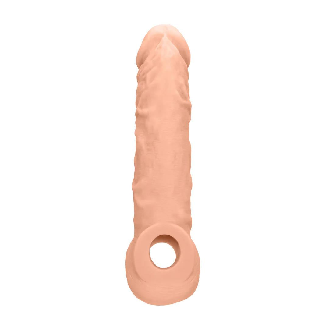 4-Przedłużka na penisa RealRock realistyczna TPE 22 cm-4