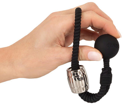4-Pierścień erekcyjny Rebel Heavy Rope z kulą-4