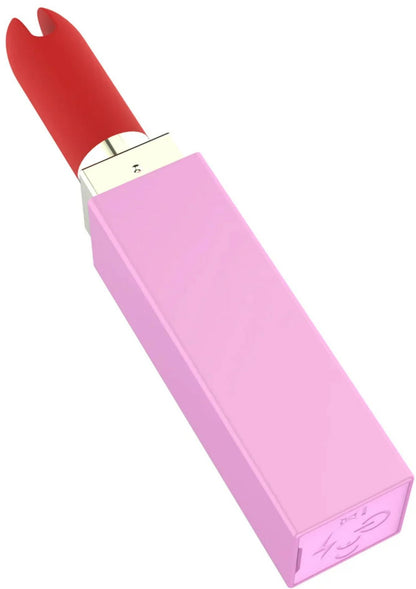 5-Wibrator szminka Xocoon Sealed With A Kiss różowy 11 cm USB-5
