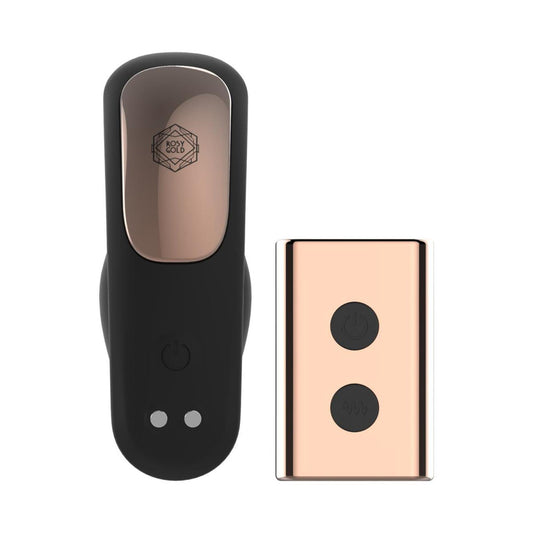 1-Wibrator do noszenia z etui ładującym Rosy Gold czarny-1