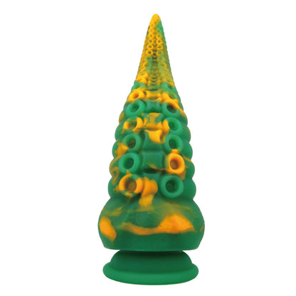 5-Dildo silikonowe Abyssal Colossus Power Monsters żłobione 22,5 cm-5