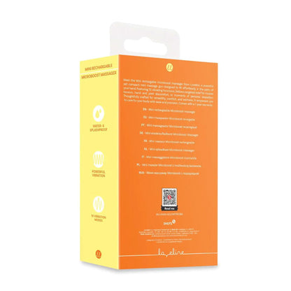 3-Mini Rechargable Microboost Massager - Orange-3