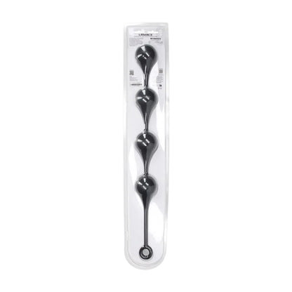 3-Kulki analne silikonowe kropla wody Levelz XXL czarne 57 cm-3