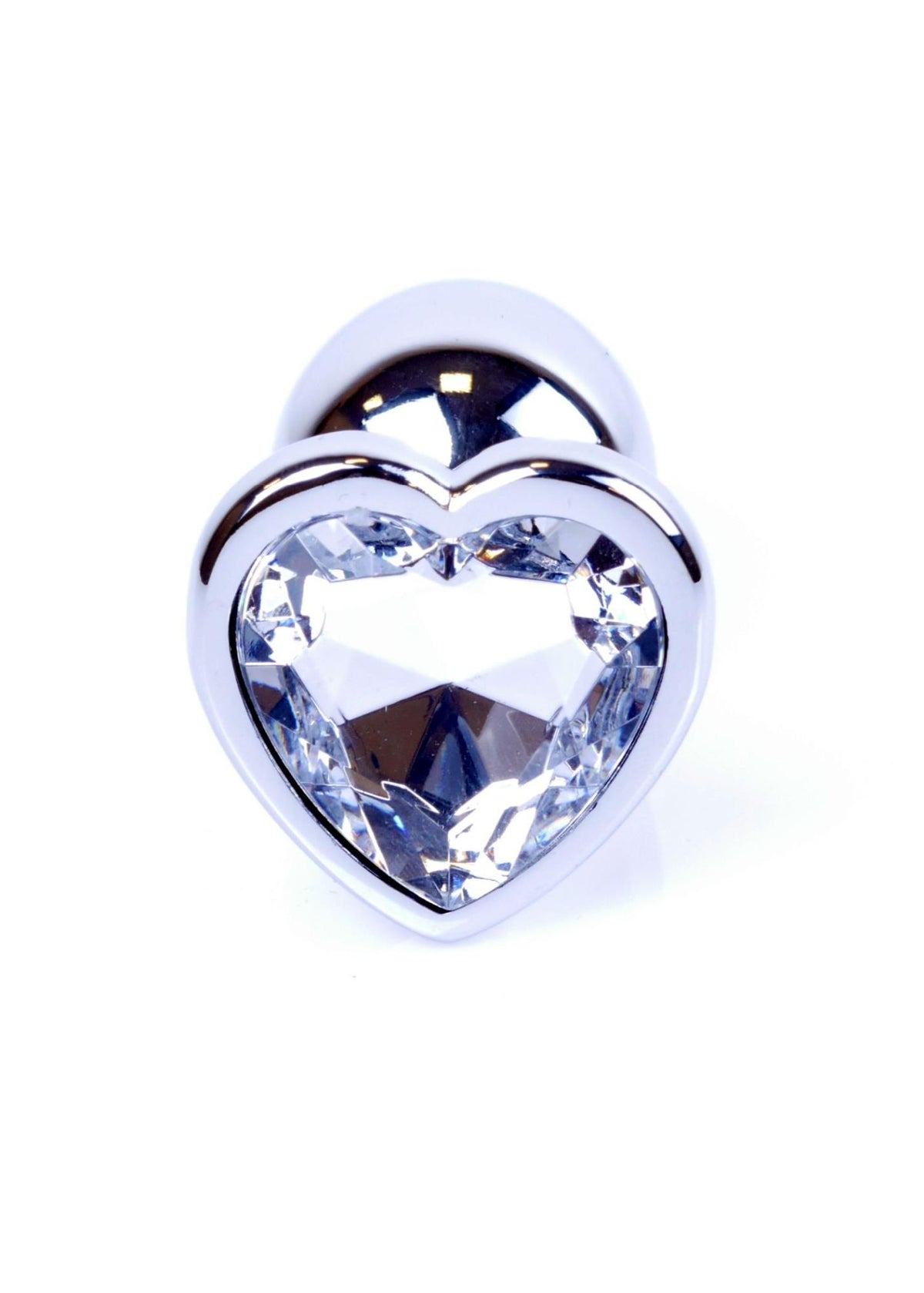 4-Srebrny korek analny z sercem MyLove Toys 7 cm-4