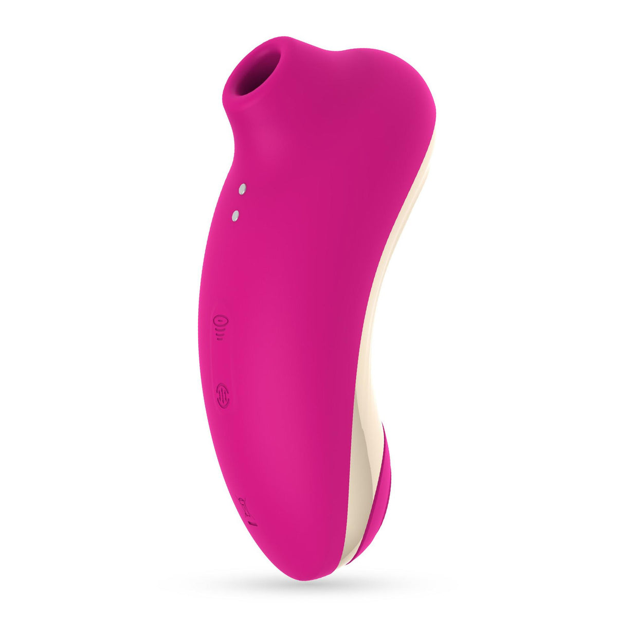4-Stymulator łechtaczki Crushious Supernova ssący i stukający różowy USB 12cm-4