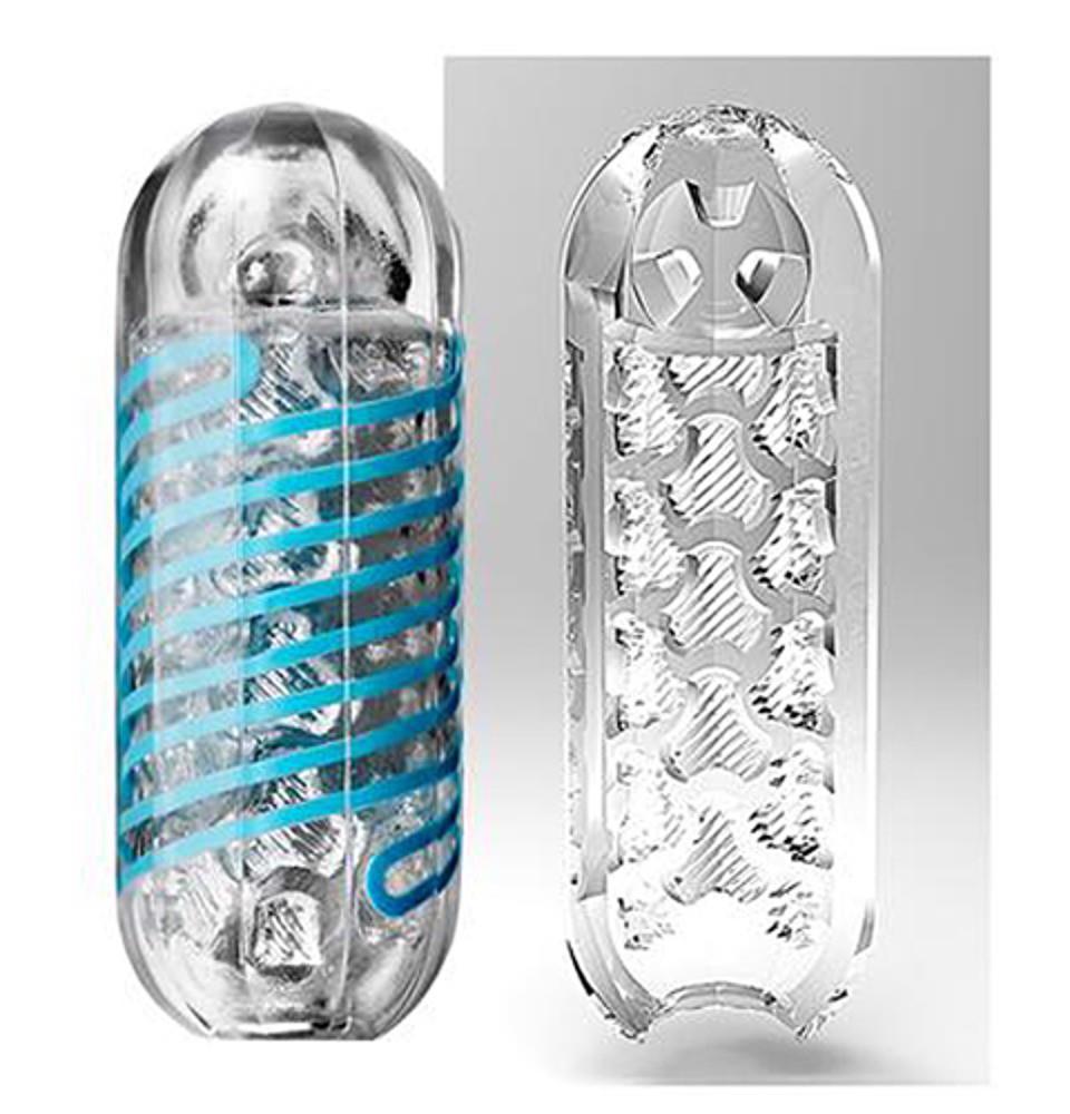 2-Masturbator Tenga Spinner Tetra przezroczysty 13 cm-2