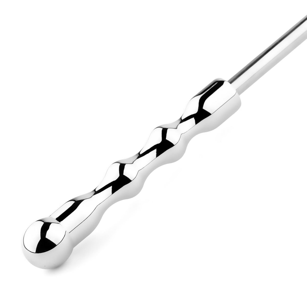 2-Stalowy korek analny z długim uchwytem HeavyFun 27,5 cm-2