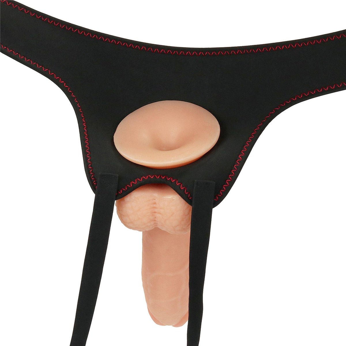 1-Vibrating Easy Strapon Set 8.5''-1