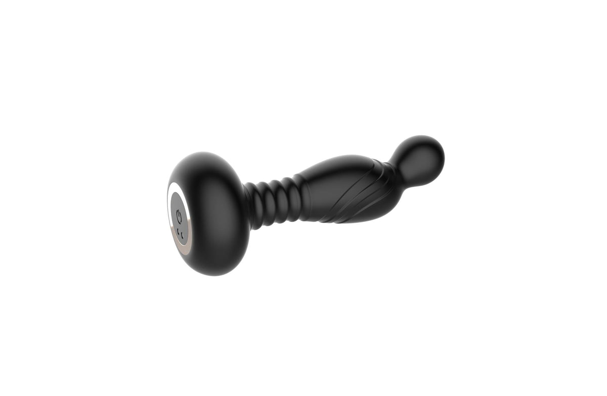 1-Masażer prostaty silikonowy 10 funkcji USB z pilotem B-Series Magic-1